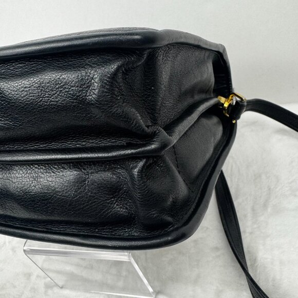 D.Brew Genuine Alligator Exotic Leather #B084A000408 Black Brown Shoulder Bag - Picture 10 of 16